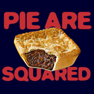 Men's Tee Pie Are Squared Design