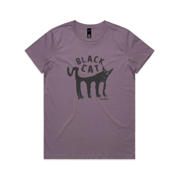 Women's Tee Black Cat Thumbnail